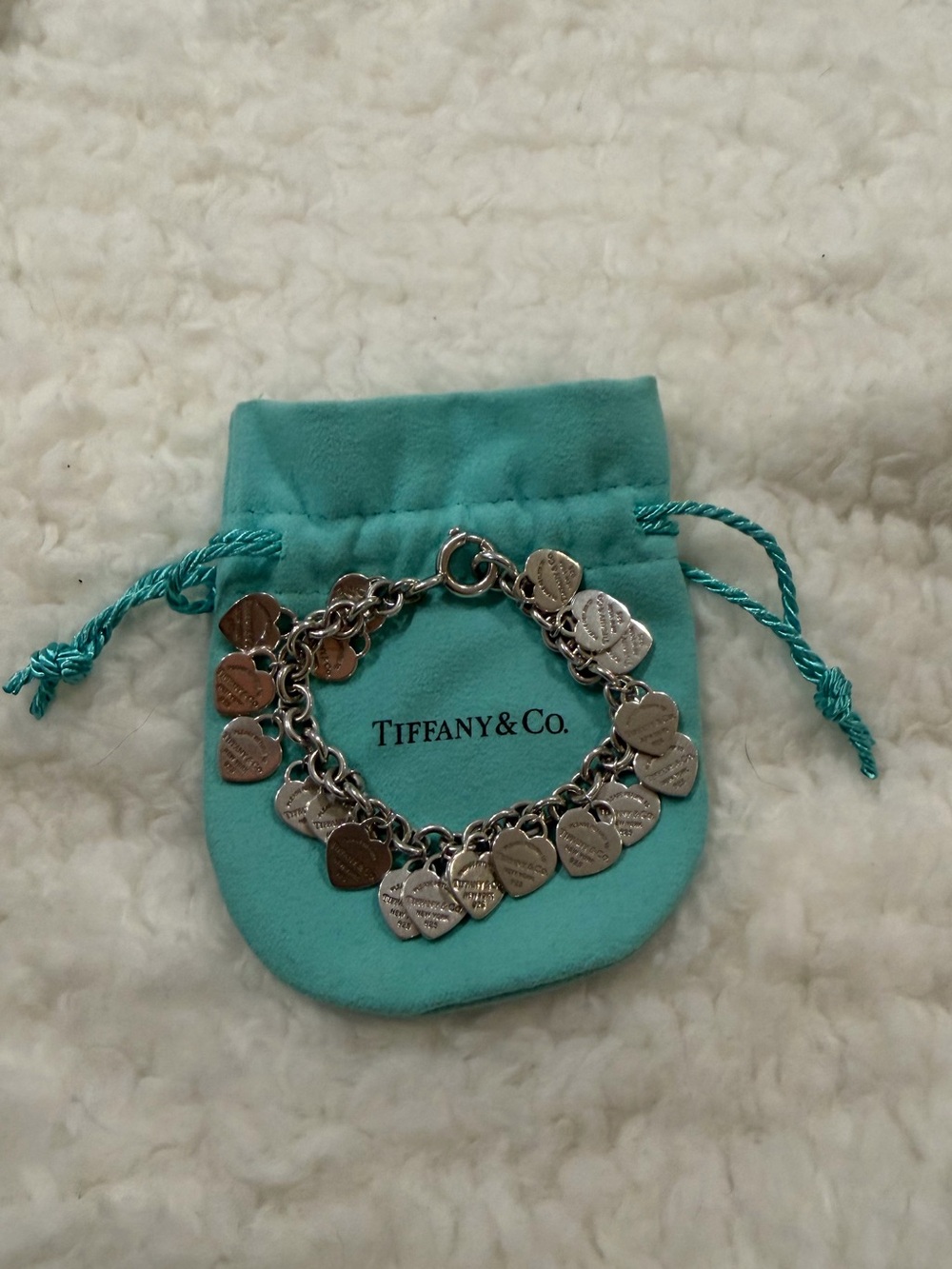 Tiffany & Co. Multi Hearted Bracelet